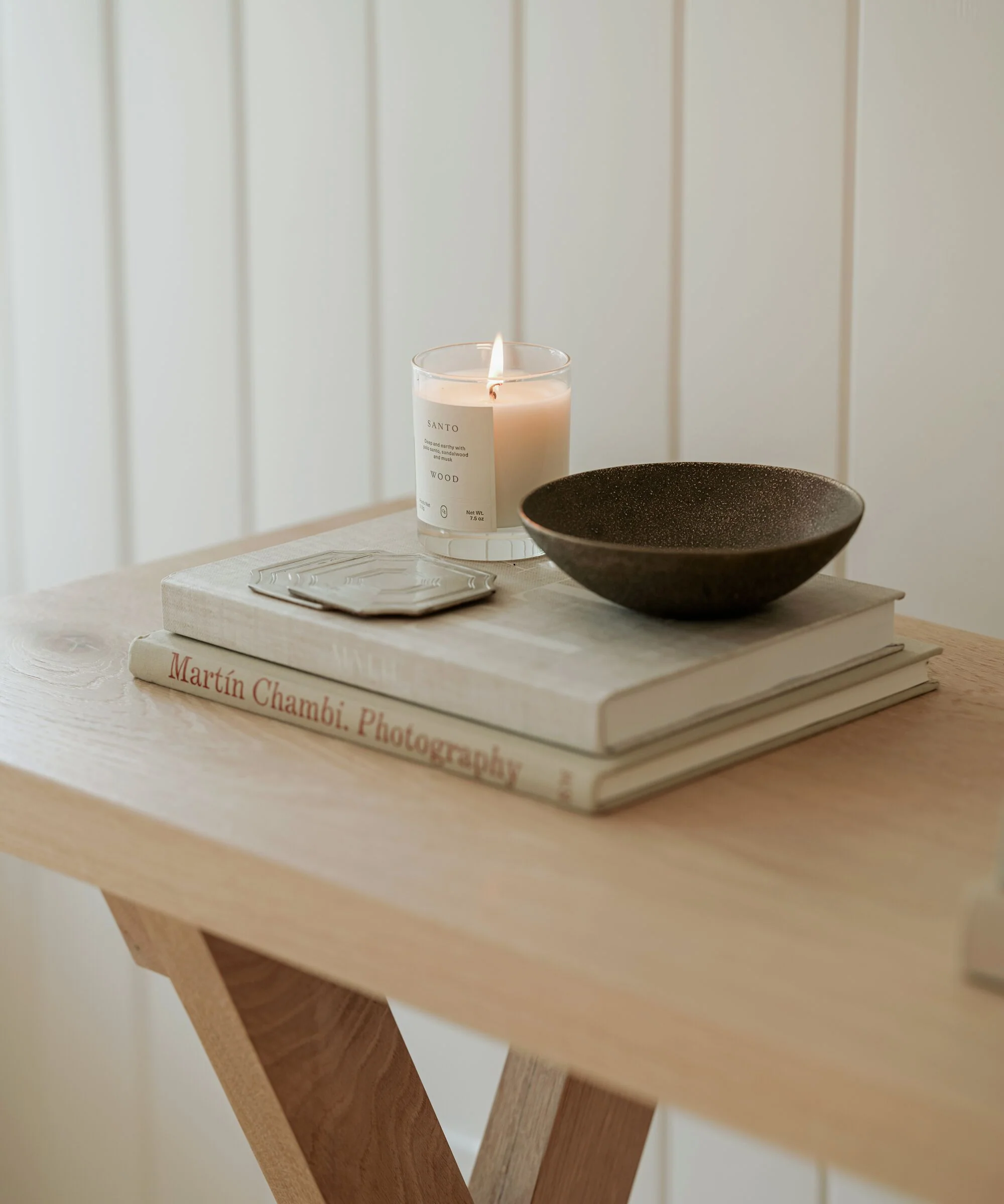 Santo Wood Candle - Image 4